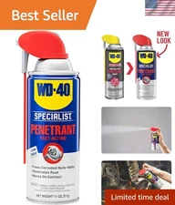 Industrial Strength Penetrant Spray with Smart Straw - Rust Prevention - 11 Oz