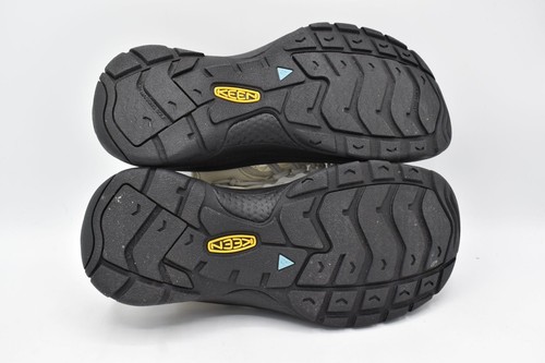 Keen Womens Size 7.5 Uneek Astoria Silver Birch Black Woven Closed Toe Sandals - Picture 11 of 13
