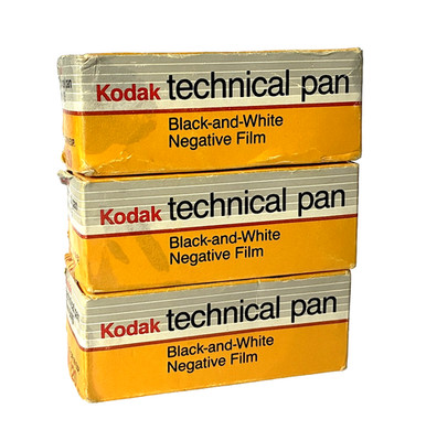Kodak Professional Technical Pan Film TP 120 - 3 Filme - ABGELAUFEN 08/1987