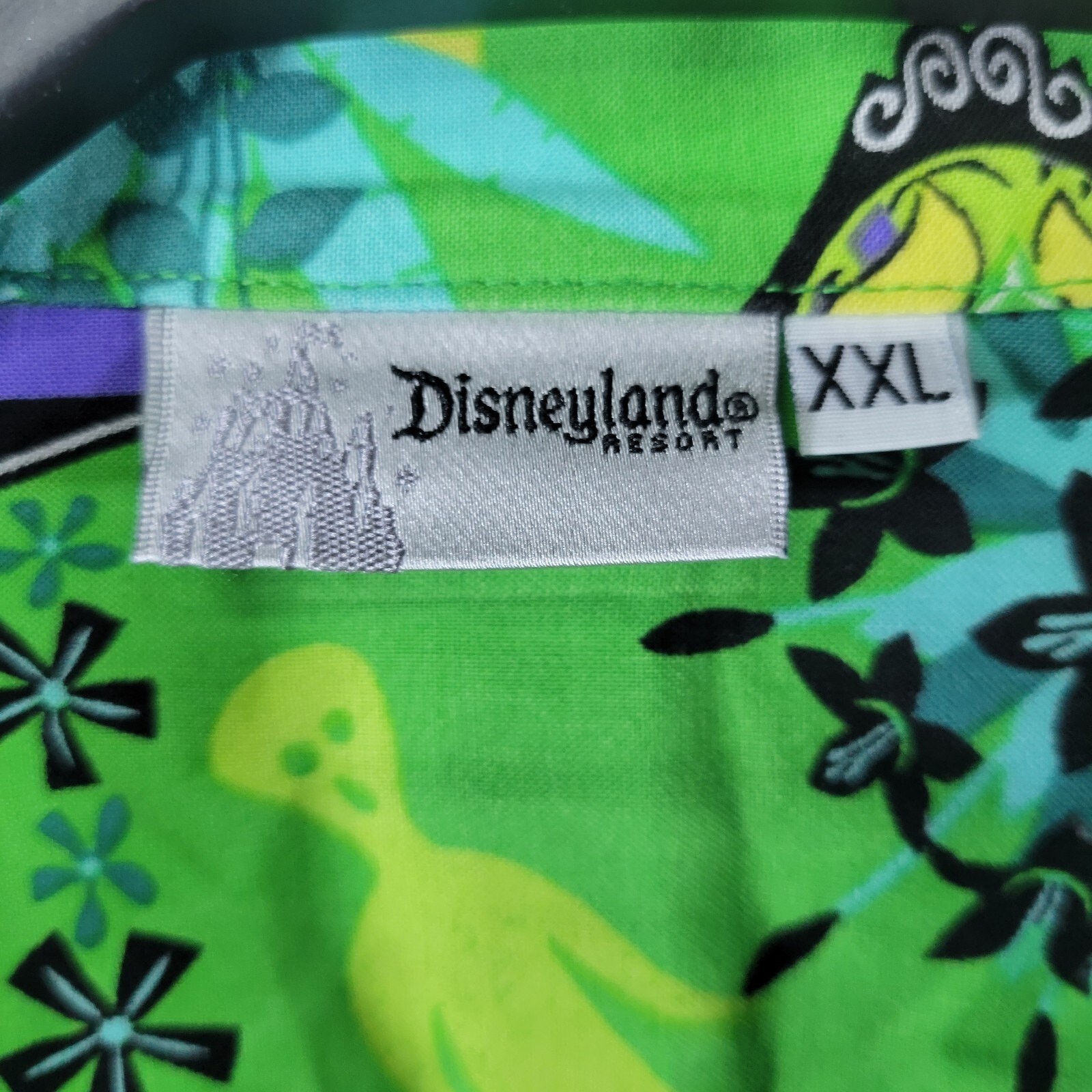 RARE SHAG 2009 DISNEYLAND Haunted Mansion 40th Anniversary Hawaiian Shirt Sz XXL image 3