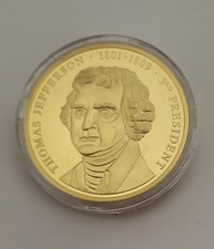 United States of America Thomas Jefferson President Proof Medal
