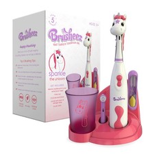 Kids Electric Toothbrush Set - Safe Effective for Ages 3 - Parent Tested ...