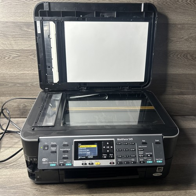 #ad #ad Epson WorkForce 545 All In One Inkjet Printer Fully Tested $129.95