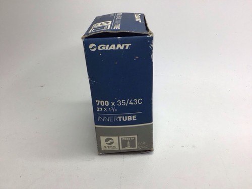 Giant bicycle tube 700x35/43C 27x 1-3/8 0.9mm presta valve NOS - Picture 4 of 6