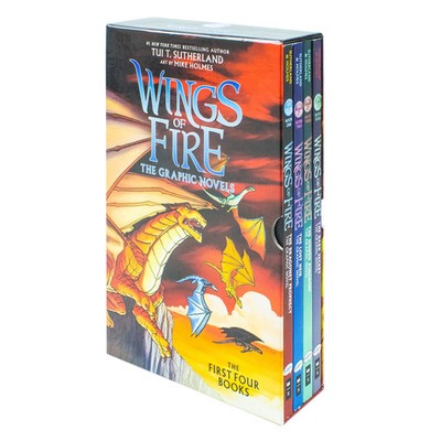 Wings of Fire Graphic Novel Box Set  4 Fantasy Books by Tui T. Suthe | Ladybird