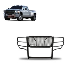 Black Horse Rugged Hd Grille Guard Bk Fit 2011-2014 Chevrolet Silverado 2500 Hd