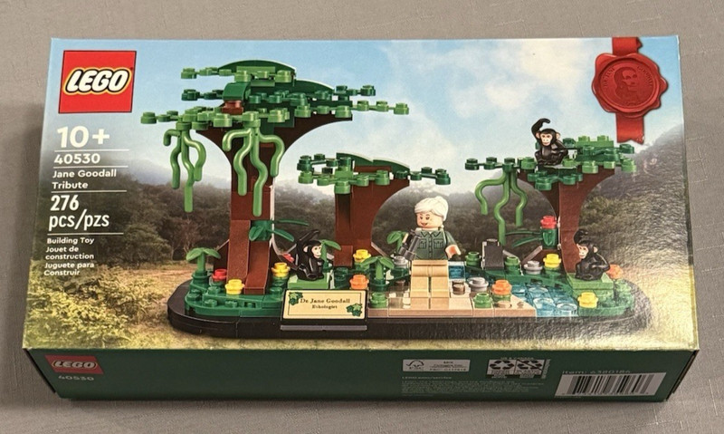 Lego Jane Goodall Tribute 40530 Limited Edition Retired New Sealed In Box 2022