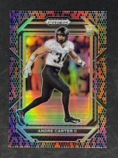 2023 Panini Prizm Draft Picks - Andre Carter II #192 Snake Skin Prizm (RC)