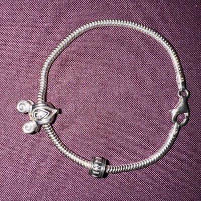 925 Sterling Silber Prinzessin Aschenputtel Kutsche Bettelarmband