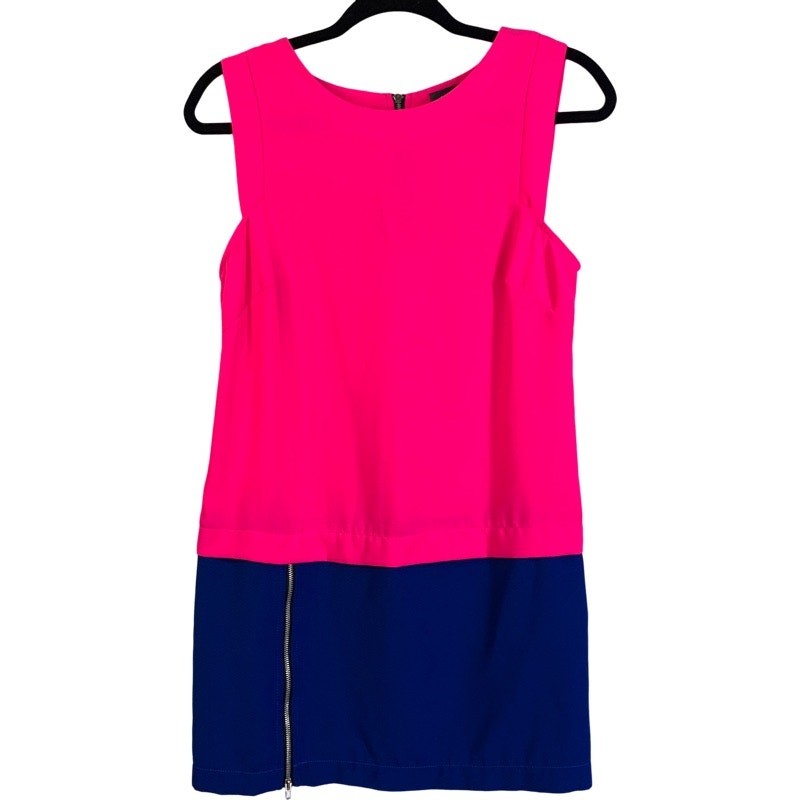 ASTR Hot Pink & Blue Color-Block Mini Shift Dress - XSMALL | eBay ASTR Hot Pink & Blue Color-Block Mini Shift Dress - XSMALL | eBay