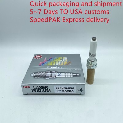 Spark Plug-Laser Iridium High Ignitability NGK 96206 Set of 4Pcs