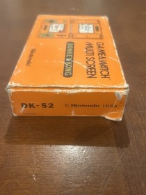 Excellent Nintendo DONKEY KONG DK-52 Game & Watch Multi Screen 1982 CIB Tested 