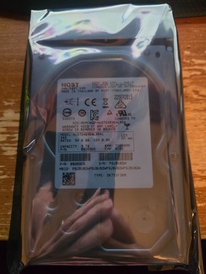 HGST Ultrastar HUS724030ALS641 3TB 7200RPM 6Gb/s 3.5'' SAS Enterprise Hard Drive
