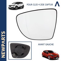 Spiegelglas RüCkspiegel Links Beifahrer FüR Renault Clio IV Captur 963669996R