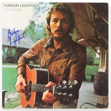 GORDON LIGHTFOOT 8.5X11 SIGNED PHOTO AUTOGRAPH CANADIAN SIGNATURE POSTER REPRINT