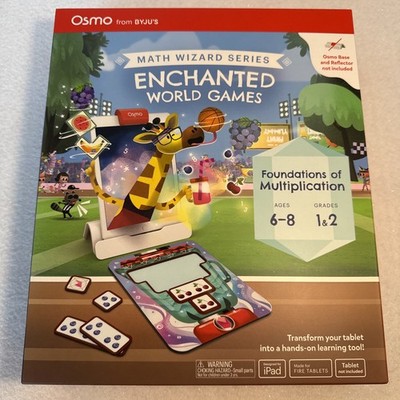 Osmo Math Wizard And The Enchanted World Games for iPad / Fire Tablet (Ages 6-8)