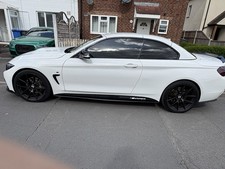 BMW 763m 20” Black Staggered Alloy Wheels