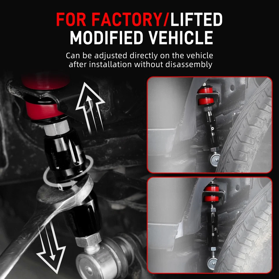 Barra estabilizadora trasera ajustable para Toyota 4Runner 2003-2024 FJ Cruiser 2007-2014 Foto 3 de 4