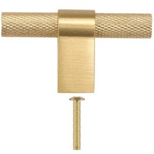 Solid Brass French  Luxury Cabinet Knobs Wardrobe Drawer Doors Handle Tbar6384