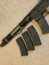 Airsoft M4 Custom DMR: Mechanical HPA Kythera build