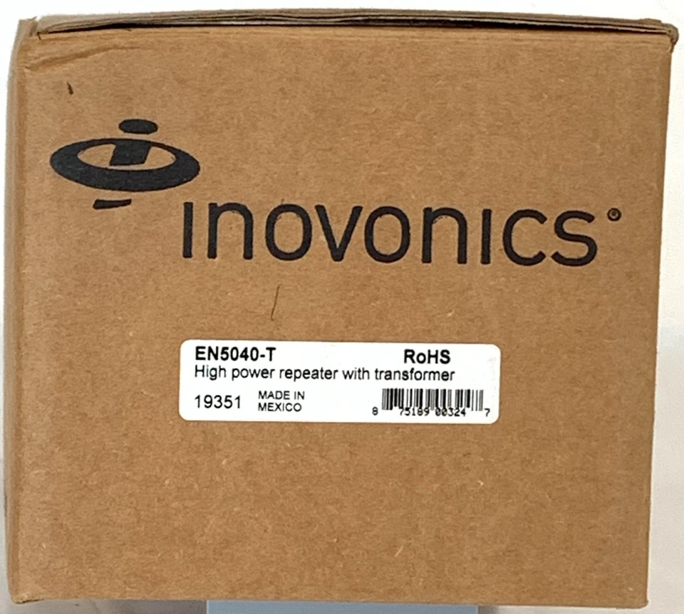 Inovonics EN5040-T высокомощный репитер с трансформатором - Изображение 2 из 4