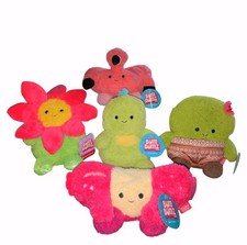 Bum Bumz 8" Plush Lot of 5 NWT Retired - Dan Troy Colleen Sally Tamara