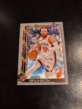 2025-26 Topps Holiday Silver Glitter Jalen Brunson #H12