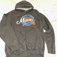 Sunshine State Miami Florida Grey Hoodie. Vintage