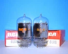 6LR8 NOS RCA radio audio amplifier electron vintage vacuum tubes 2 valves tested
