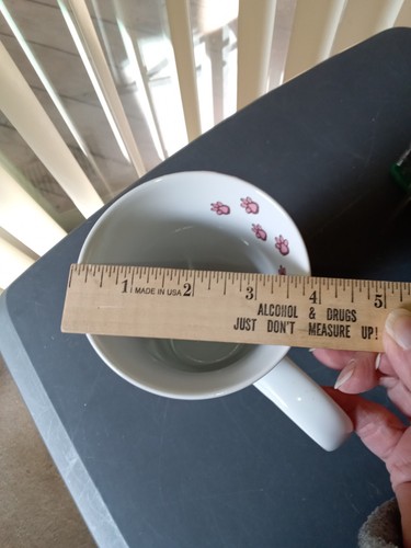 Designers Choice Coventry Hipster Katze Buchstabe S Katzen tragen Brille 18 Unzen Becher - Bild 9 von 10