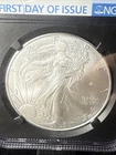 2024 W  Struck At West Point 1-oz American Silver Eagle Star PCGS MS70 FDOI -1st
