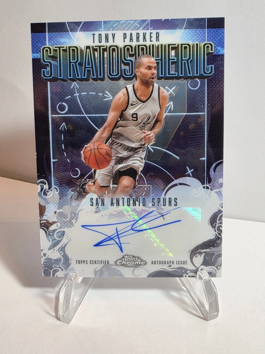 Tony Parker Basketball Autographed Sports Trading Cards