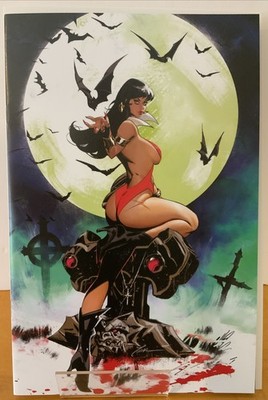 VAMPIRELLA ARMAGEDDON #1 YONA SDCC SECRET GREEN VIRGIN VARIANT LTD 100 NM