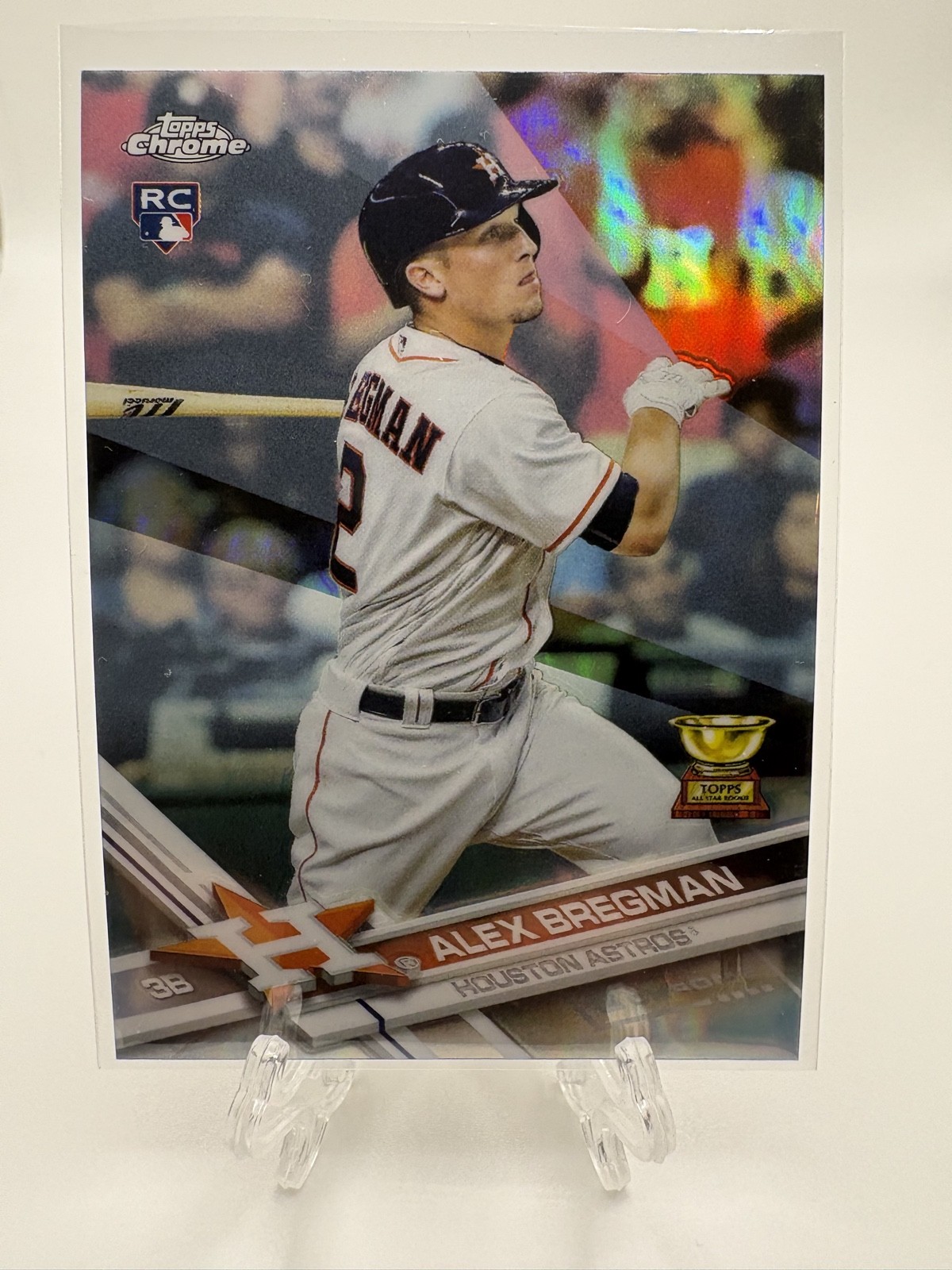 2017 Topps Chrome - Alex Bregman #9 Refractor Batting (RC)