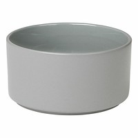 Blomus Schale Pilar, SchäLchen, SchüSsel, Keramik, Mirage Grey, H 6 Cm, D 11 Cm