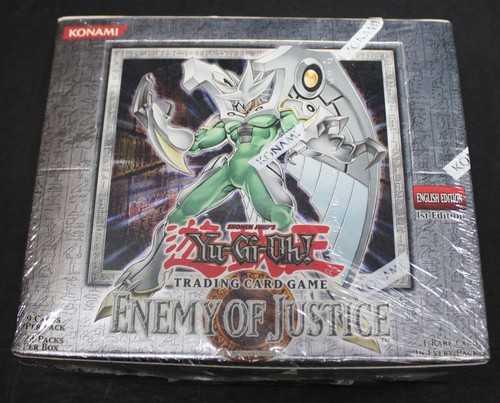 Yu-Gi-Oh! Enemy Of Justice Booster Box – Korean Edition, Factory Sealed, Konami