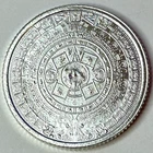 1/10 oz SILVER Round AZTEC CALENDAR Golden State Mint .999 FINE Bullion - 01