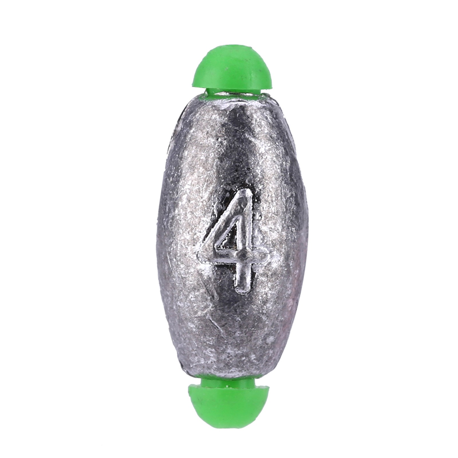 10pcs 5 Sizes Removable Split Shot Sinkers Weights Fishing Sinker Tackle Kits