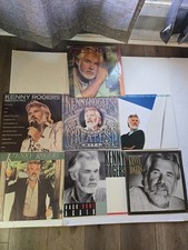 Lot 7 Kenny Rogers Vinyl Records Back Home Again Is Sealed