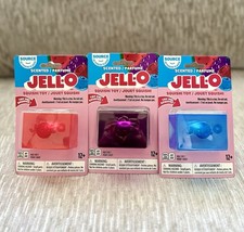 JELL-O Scented Squishy Toy SET of 3 Red Blue Purple Fidget Squeeze Toy NEW VIRAL