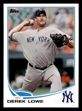2013 Topps #226 Derek Lowe New York Yankees