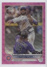 2022 Topps Chrome Update Pink Wave Refractor Jonathan Villar #USC44 0z5l