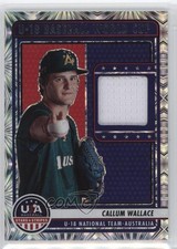 2023 Panini USA Baseball Stars & Stripes Fireworks Callum Wallace #U18-CW 1id5