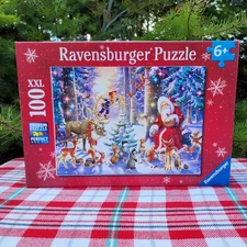 Ravensburger Puzzle Christmas In The Forest XXL 100 Pc. 