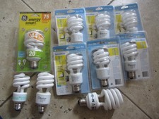 Maxlite spiral fluorescent bulbs