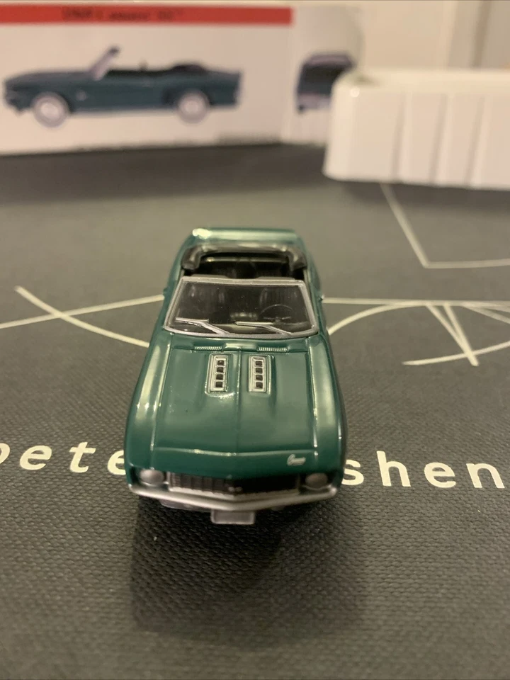 Chevrolet Camaro SS 1969 1/64 alta velocidad convertible verde - en caja Foto 2 de 4