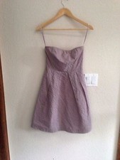 J. Crew Mauve Strapless Lined Dress Size 0