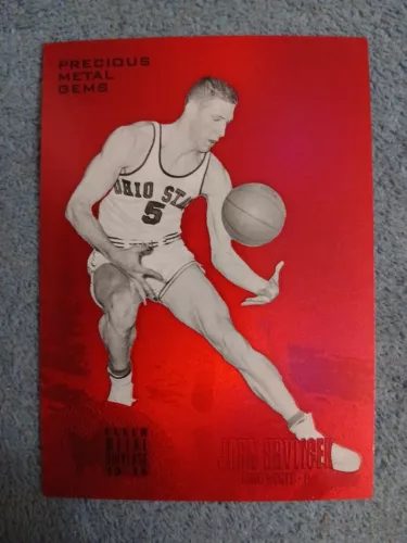 2013-14 Fleer Retro John Havlicek #242  #/150 Red Precious Metal Gems Celtics
