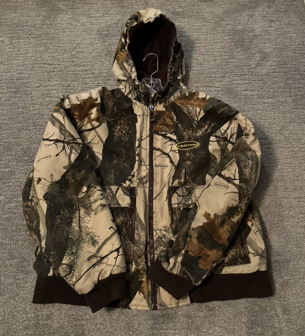 Scent-lok Men's Large Vertigo Mossy Oak Winter Camo Hunting Jacket