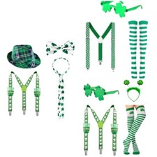 Themed Suspenders Bows Tie and Ties Set Casual Wear Suspenders Simple Suspenders